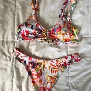 Shein Floral Bikini!!